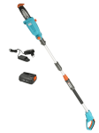 GARDENA pilarka łańcuchowa akumulatorowa z trzonkiem TCS 20cm 18V P4A z akumulatorem i ładowarką