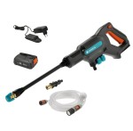 Gardena akumulatorowa myjka średniociśnieniowa AquaClean 24/18V - zestaw z akumulatorem i ładowarką