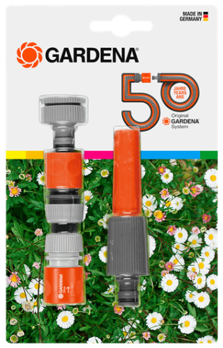 Gardena zestaw ze zraszaczem prostym 1/2 cala