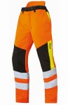 Stihl spodnie MS Protect z ochroną antyprzeciwprzecięciową i elementami odblaskowymi