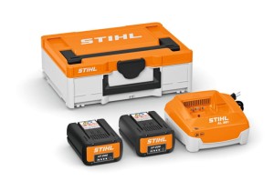 Stihl Power Akku Box z akumulatorami 2 x AP200S, ładowarką AL301 seria AP