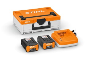 Stihl Power Akku Box z akumulatorami 2 x AP300S, ładowarką AL501