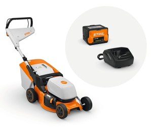 Stihl kosiarka akumulatorowa RMA 243 z akumulatorem AK30 i ładowarką AL101 - seria Compact