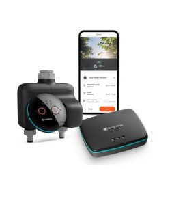 Gardena Smart Sensor – zestaw, sterownik nawadniania Dual, czujnik wilgotności, router nowość
