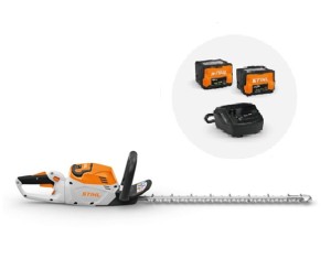 Stihl nożyce akumulatorowe HSA 60 zestaw z 2 akumulatorami AK20S i ładowarką AL101 - seria Compact