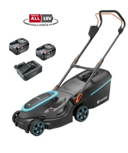 Gardena kosiarka akumulatorowa PowerMax 37cm 36V do 350m2 trawnika  z akumulatorem 2x i ładowarką  Bosch