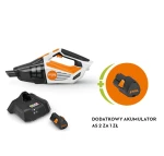 Stihl akumulatorowy odkurzacz SEA20 - zestaw 1 akumulatorem i ładowarką plus 1 akumulator gratis