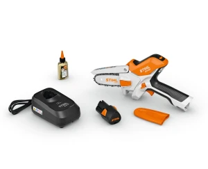 Stihl akumulatorowa przecinarka do drewna i  gałęzi GTA 20 - zestaw z 1 akumulatorem i ładowarką
