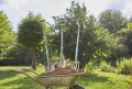 Szpadel natureline z drewnianym trzonkiem Gardena