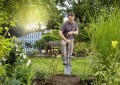 Szpadel prosty natureline Gardena z drewnianym trzonkiem