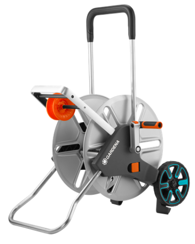 Gardena zestaw metalowy wózek na wąż ClewerRoll L Easy